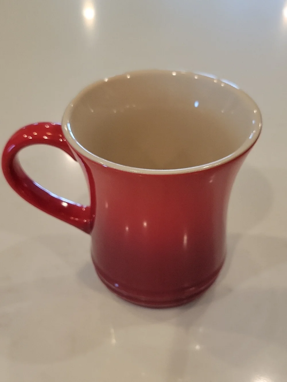 NWT Le Creuset Cerise Red Tea Mug